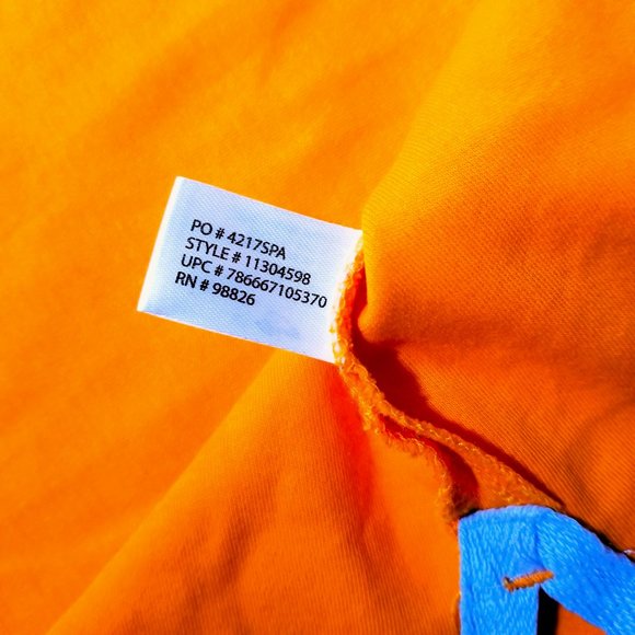 US Polo Assn Mens XXL 2X 100% Cotton Bright Orange Polo Short Sleeve Shirt Pony - Picture 14 of 15